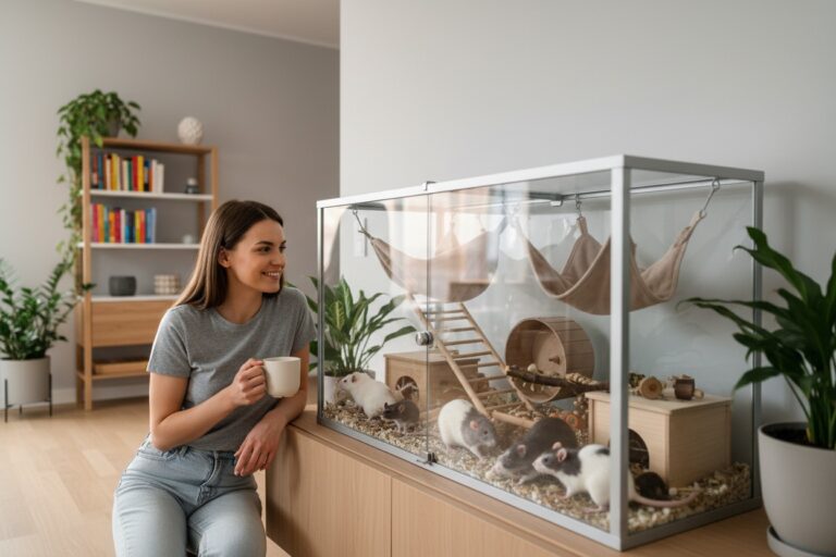 Jak stworzyć idealne warunki dla szczurów i myszy domowych?